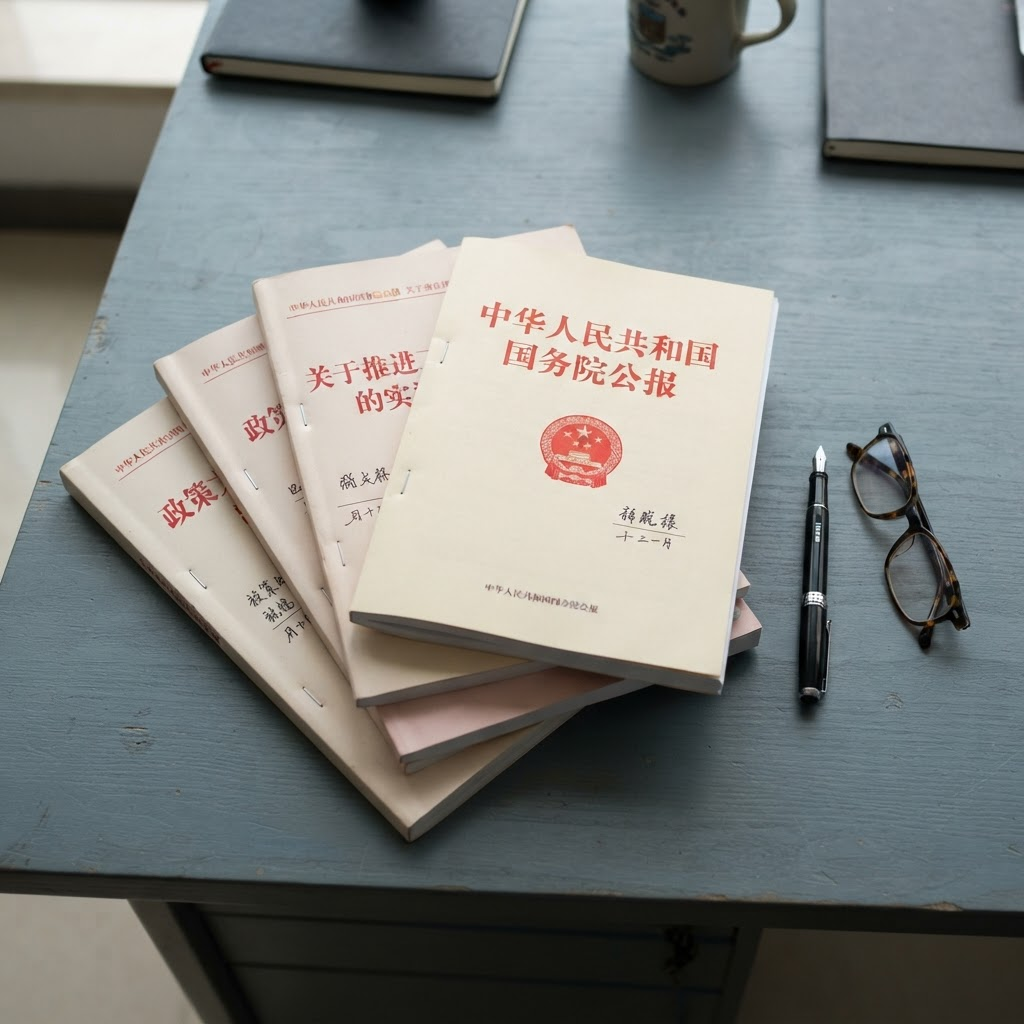 政策文件与红色印章